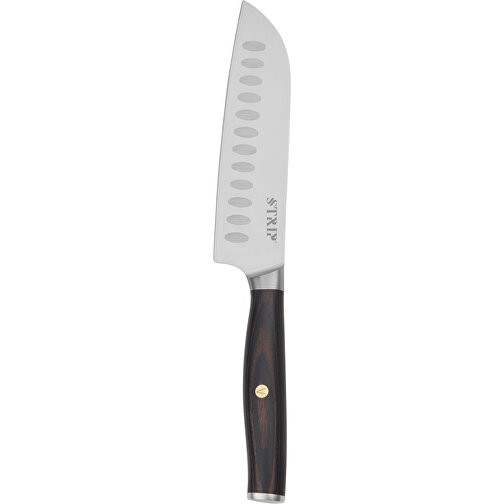 VINGA Tara Santoku-Messer Aus RCS Recyceltem Stahl, Stahl , Stahl, Rostfreier Stahl - recycelt,Holz, 25,60cm x 1,70cm x 3,50cm (Länge x Höhe x Breite), Bild 3