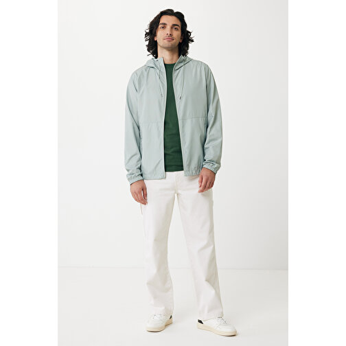 Iqoniq Logan Lightweight Jacke Aus Recyceltem Polyester, Iceberg Green , Iceberg green, 100% recyceltes Polyester, XXS, 62,00cm x 1,00cm x 52,00cm (Länge x Höhe x Breite), Bild 11