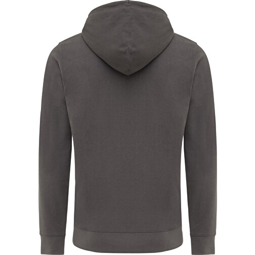 Iqoniq Abisko Zip-Kapuzenpullover Aus Recycelter Baumwolle, Anthrazit , anthrazit, 50% recycelte und 50% biologische Baumwolle, XXS, 61,00cm x 1,00cm x 47,00cm (Länge x Höhe x Breite), Bild 2