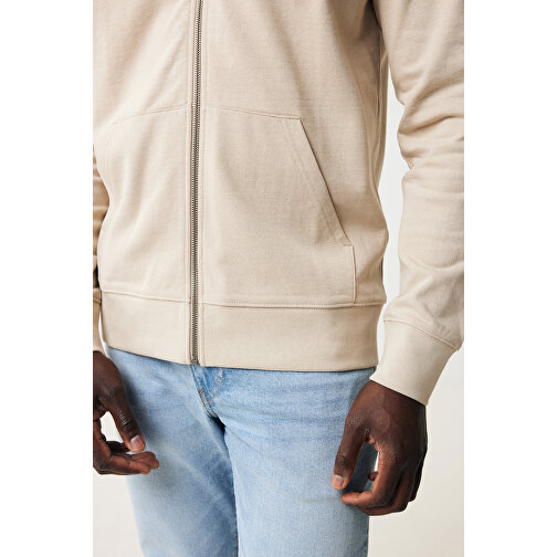 Iqoniq Abisko Zip-Kapuzenpullover Aus Recycelter Baumwolle, Desert , desert, 50% recycelte und 50% biologische Baumwolle, XL, 76,00cm x 1,00cm x 60,00cm (Länge x Höhe x Breite), Bild 8