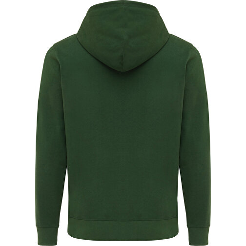 Iqoniq Abisko Zip-Kapuzenpullover Aus Recycelter Baumwolle, Forest Green , forest green, 50% recycelte und 50% biologische Baumwolle, XXS, 61,00cm x 1,00cm x 47,00cm (Länge x Höhe x Breite), Bild 2