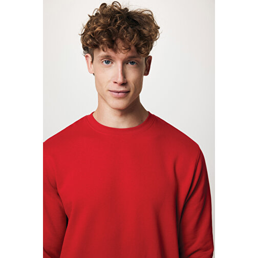 Iqoniq Etosha Lightweight Sweater en coton recyclé, rouge, Image 16