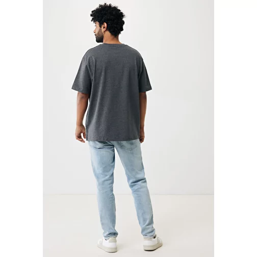 Iqoniq Teide T-shirt en coton recyclé, non teint anthracite, Image 12