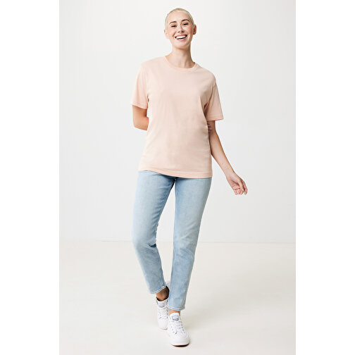 Iqoniq Kakadu Relaxed T-Shirt Aus Recycelter Baumwolle, Peach Nectar , peach nectar, 50% recycelte und 50% biologische Baumwolle, XXS, 64,00cm x 1,00cm x 50,00cm (Länge x Höhe x Breite), Bild 6