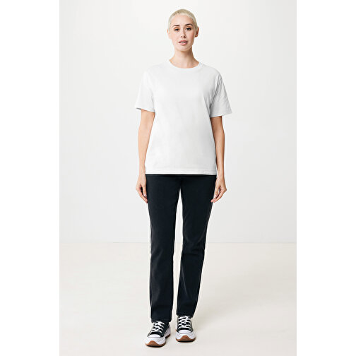 Iqoniq Kakadu Relaxed T-Shirt Aus Recycelter Baumwolle , recycled white, 50% recycelte und 50% biologische Baumwolle, XXS, 64,00cm x 1,00cm x 50,00cm (Länge x Höhe x Breite), Bild 4