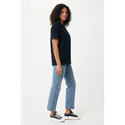 Iqoniq Kakadu relaxed T-shirt en coton recyclé, noir, Image 11