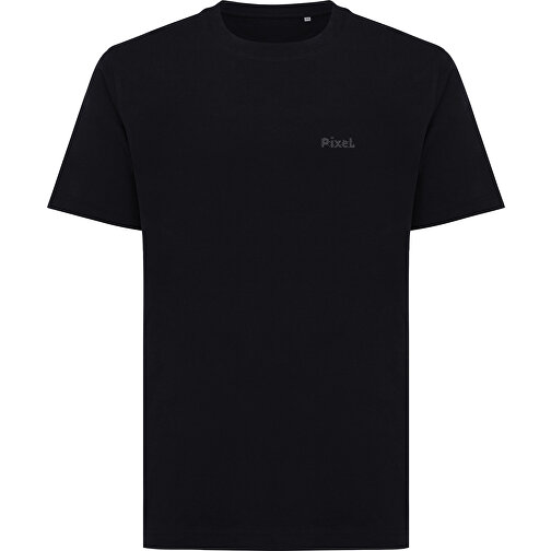 Iqoniq Kakadu Relaxed T-Shirt Aus Recycelter Baumwolle, Schwarz , schwarz, 50% recycelte und 50% biologische Baumwolle, XXS, 64,00cm x 1,00cm x 50,00cm (Länge x Höhe x Breite), Bild 3