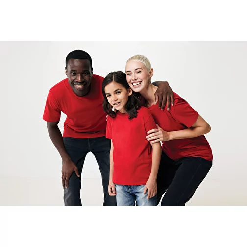 Iqoniq Yala T-shirt femme en coton recyclé, rouge, Image 9