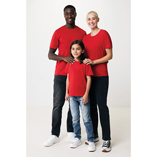 Iqoniq Yala Damen T-Shirt Aus Recycelter Baumwolle, Rot , rot, 30% recycelte und 70% biologische Baumwolle, L, 69,00cm x 1,00cm x 56,00cm (Länge x Höhe x Breite), Bild 8