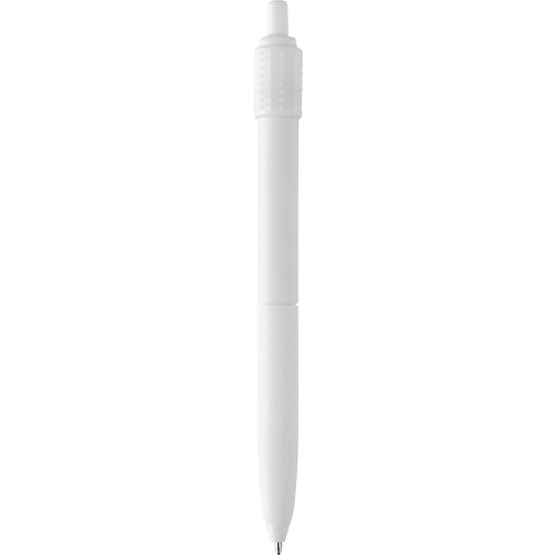 Quill-Anti-Stress-Stift Aus GRS Rec. RABS, Weiss , weiss, ABS - recycelt,TPR, 14,70cm (Höhe), Bild 1