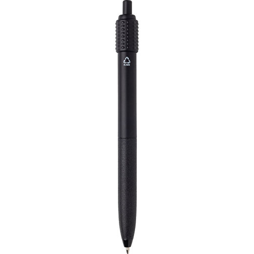 Quill-Anti-Stress-Stift Aus GRS Rec. RABS, Schwarz , schwarz, ABS - recycelt,TPR, 14,70cm (Höhe), Bild 6