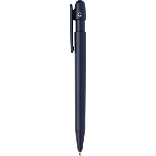 Stylo Devin Solid en rABS certifié GRS, bleu marine, Image 6