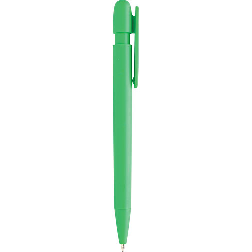 Penna Devin Solid in rABS certificato GRS, verde, Immagine 5