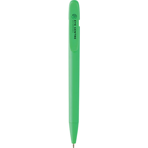 Penna Devin Solid in rABS certificato GRS, verde, Immagine 7