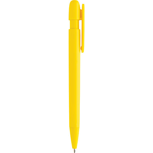 Stylo Devin Solid en rABS certifié GRS, jaune, Image 5