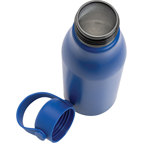 Botella Pluto de aluminio reciclado con certificado RCS 680 ml, azul real, Imagen 4