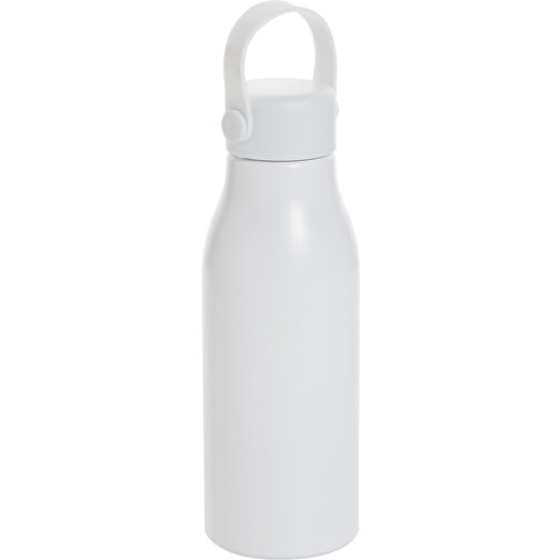 Bouteille Pluto en alu recyclé certifié RCS 680ml, blanc, Image 1