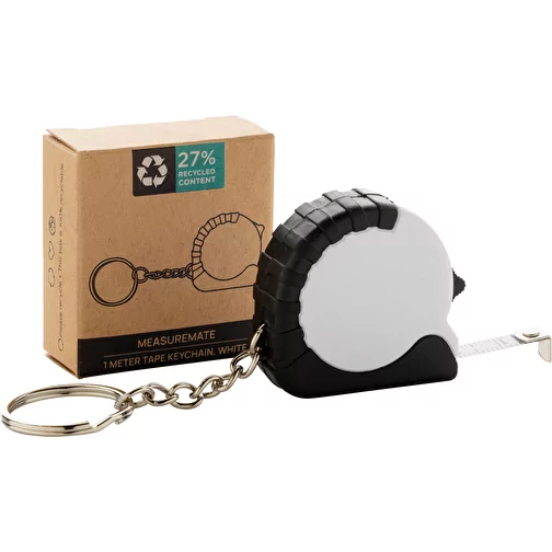 MeasureMate 1m de cordon en ABS recyclé RCS, blanc, Image 8