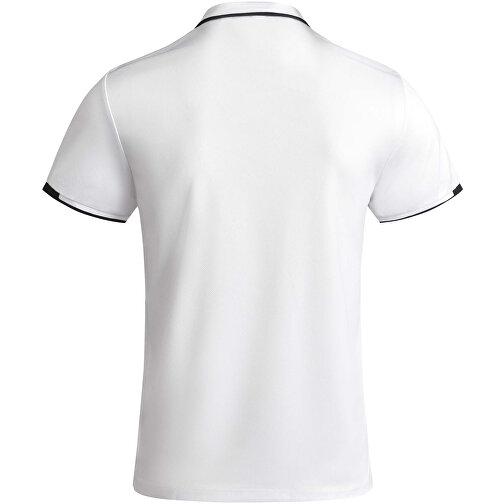 Tamil Sport Poloshirt Für Kinder , weiß, Piqué Strick mit Cool Fit Finish 50% Recyceltes Polyester, 50% Polyester, 140 g/m2, 16, , Bild 3