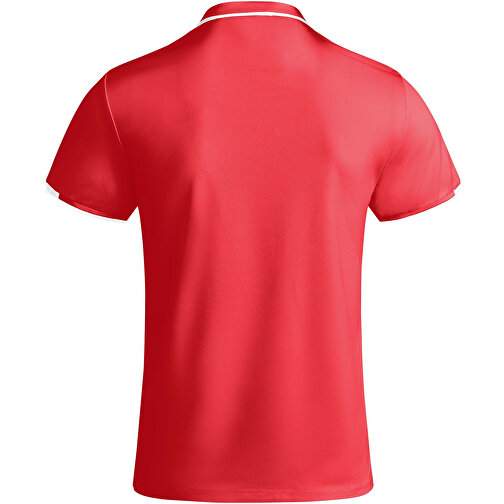 Tamil Sport Poloshirt Für Kinder , rot, Piqué Strick mit Cool Fit Finish 50% Recyceltes Polyester, 50% Polyester, 140 g/m2, 12, , Bild 3