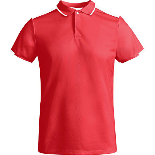 Tamil Sport Poloshirt Für Kinder , rot, Piqué Strick mit Cool Fit Finish 50% Recyceltes Polyester, 50% Polyester, 140 g/m2, 8, , Bild 1