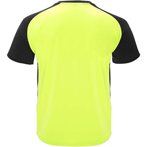 Bugatti T-Shirt Unisex Aus Recyceltem Material , fluor yellow / schwarz, Mesh mit Cool Fit Finish 100% Polyester, 140 g/m2, L, , Bild 3