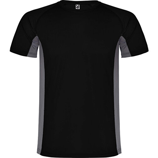 Shanghai Sport T-Shirt Für Kinder , schwarz / dark lead, Mesh mit Cool Fit Finish 100% Polyester, 140 g/m2, Contrast fabric, Mesh mit Cool Fit Finish 100% Polyester, 140 g/m2, 8, , Bild 1