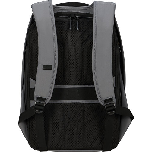 Samsonite - Securipak 2.0 -BACKPACK 15.6” , Samsonite, grey, 100% RECYCLED PET POLYESTER, 44,50cm x 18,00cm x 30,00cm (Länge x Höhe x Breite), Bild 2