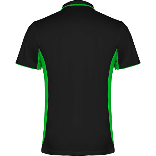 Montmelo Sport Poloshirt Unisex , schwarz / limone, Piqué Strick mit Cool Fit Finish 100% Polyester, 150 g/m2, M, , Bild 3