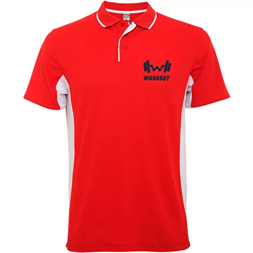 Montmelo koszulka polo unisex z krótkim rękawem, Obraz 2