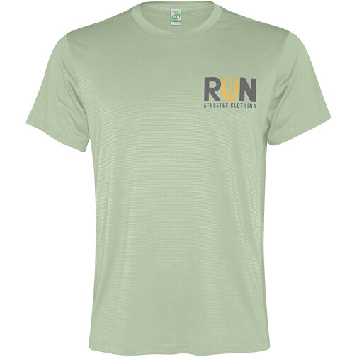 Slam Sport T-Shirt Für Herren , mist green, Mesh mit Cool Fit Finish 100% Recyceltes Polyester, 100 g/m2, Contrast fabric, Mesh mit Cool Fit Finish 100% Recyceltes Polyester,, M, , Bild 2