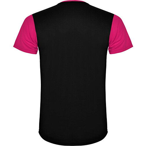 Detroit Sport T-Shirt Für Kinder , fuchsia / schwarz, Mesh mit Cool Fit Finish 100% Polyester, 130 g/m2, Contrast fabric, Mesh mit Cool Fit Finish 100% Polyester, 130 g/m2, 8, , Bild 3