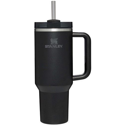 Stanley 1200 Ml Quencher H2.0 Thermobecher , schwarz, Recycelter Edelstahl, 10,00cm x 31,80cm x 14,80cm (Länge x Höhe x Breite), Bild 1