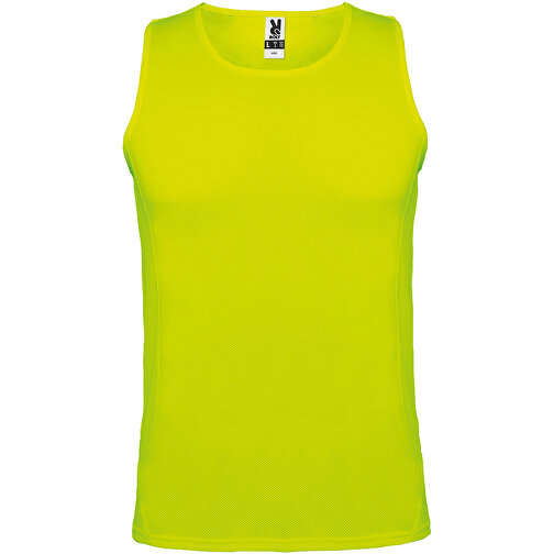 Andre Sport Top Für Herren , fluor yellow, Piqué Strick mit Cool Fit Finish 100% Polyester, 140 g/m2, 2XL, , Bild 1