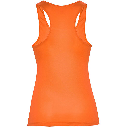 Schura Sport Top Für Damen , fluor orange, Piqué Strick mit Cool Fit Finish 100% Polyester, 140 g/m2, S, , Bild 2