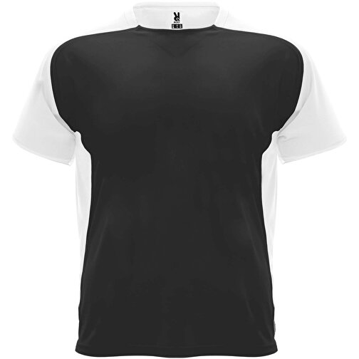 Bugatti T-Shirt Unisex Aus Recyceltem Material , schwarz / weiss, Mesh mit Cool Fit Finish 100% Polyester, 140 g/m2, L, , Bild 1