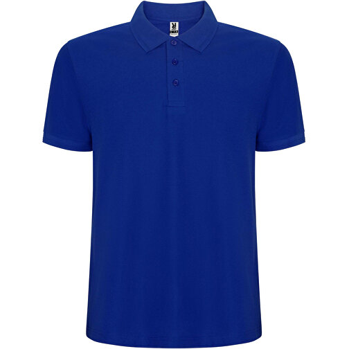 Pegaso Premium Poloshirt Für Herren , blau, Piqué Strick 60% Baumwolle, 40% Polyester, 190 g/m2, XL, , Bild 1