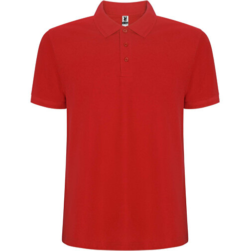 Pegaso Premium Poloshirt Für Herren , rot, Piqué Strick 60% Baumwolle, 40% Polyester, 190 g/m2, 2XL, , Bild 1