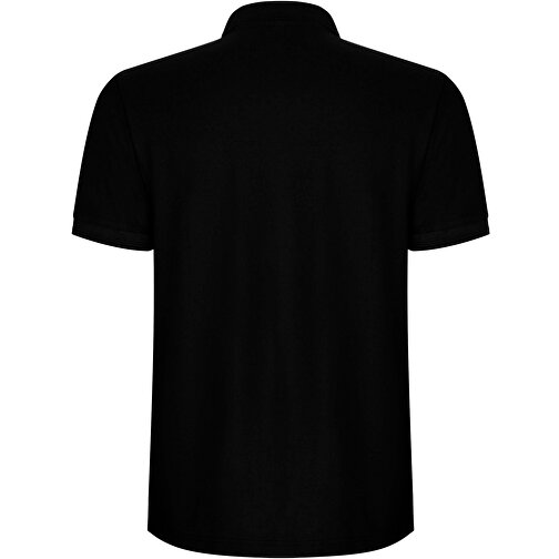 Pegaso Premium Poloshirt Für Herren , schwarz, Piqué Strick 60% Baumwolle, 40% Polyester, 190 g/m2, L, , Bild 3