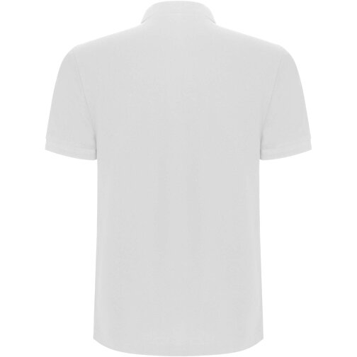 Pegaso Premium Poloshirt Für Herren , weiss, Piqué Strick 60% Baumwolle, 40% Polyester, 190 g/m2, 5XL, , Bild 3