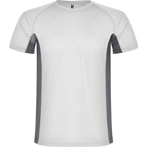 Shanghai Sport T-Shirt Für Herren , weiss / dark lead, Mesh mit Cool Fit Finish 100% Polyester, 140 g/m2, Contrast fabric, Mesh mit Cool Fit Finish 100% Polyester, 140 g/m2, L, , Bild 1