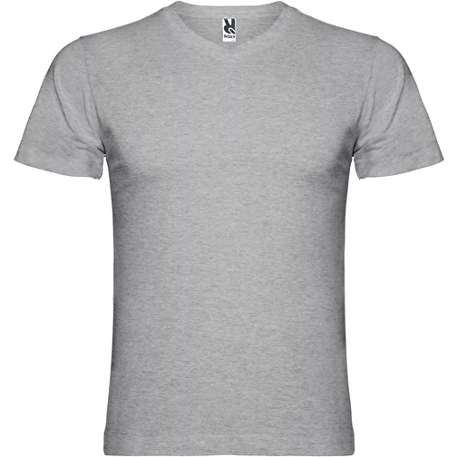 Camiseta de cuello de pico de manga corta para hombre 'Samoyedo', Imagen 1