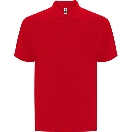 Centauro Premium Poloshirt Unisex , rot, Piqué Strick 60% Baumwolle, 40% Polyester, 190 g/m2, XL, , Bild 1