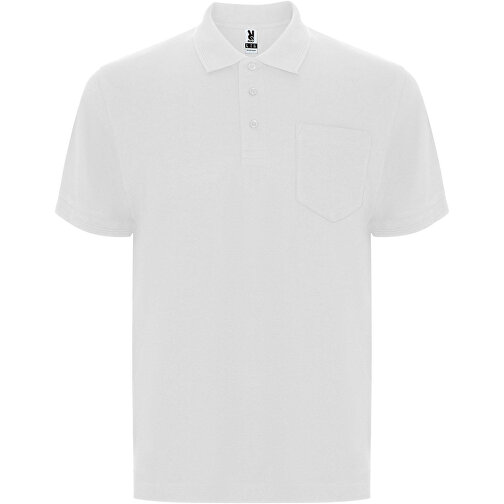 Centauro Premium Poloshirt Unisex , weiss, Piqué Strick 60% Baumwolle, 40% Polyester, 190 g/m2, XL, , Bild 1