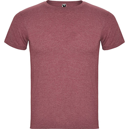 Fox T-Shirt Für Herren , heather garnet, Single jersey Strick 65% Polyester, 35% Baumwolle, 150 g/m2, M, , Bild 1