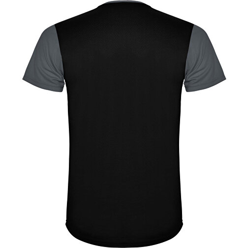 Detroit T-Shirt Unisex Aus Recyceltem Material , ebony / schwarz, Mesh mit Cool Fit Finish 100% Polyester, 130 g/m2, Contrast fabric, Mesh mit Cool Fit Finish 100% Polyester, 130 g/m2, L, , Bild 3