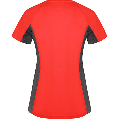 Shanghai Sport T-Shirt Für Damen , rot / dark lead, Mesh mit Cool Fit Finish 100% Polyester, 140 g/m2, Contrast fabric, Mesh mit Cool Fit Finish 100% Polyester, 140 g/m2, M, , Bild 3