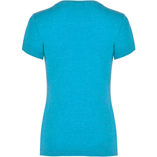 Fox T-Shirt Für Damen , heather turquoise, Single jersey Strick 65% Polyester, 35% Baumwolle, 150 g/m2, XL, , Bild 2