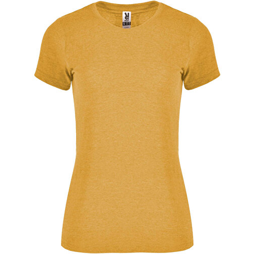 Fox T-Shirt Für Damen , heather mustard, Single jersey Strick 65% Polyester, 35% Baumwolle, 150 g/m2, 2XL, , Bild 1