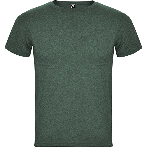 Fox T-Shirt Für Herren , heather bottle green, Single jersey Strick 65% Polyester, 35% Baumwolle, 150 g/m2, 3XL, , Bild 1